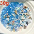 Lot 30 g remplissage résine thème océan et paillettes – 5