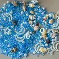 Lot 30 g remplissage résine thème océan et paillettes – 6