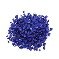 Lot 50 g pierres verre concassé pour remplissage résine – Couleur Blue