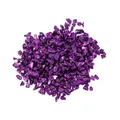 Lot 50 g pierres verre concassé pour remplissage résine – Couleur Purple