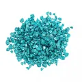 Lot 50 g pierres verre concassé pour remplissage résine – Couleur Sky Blue