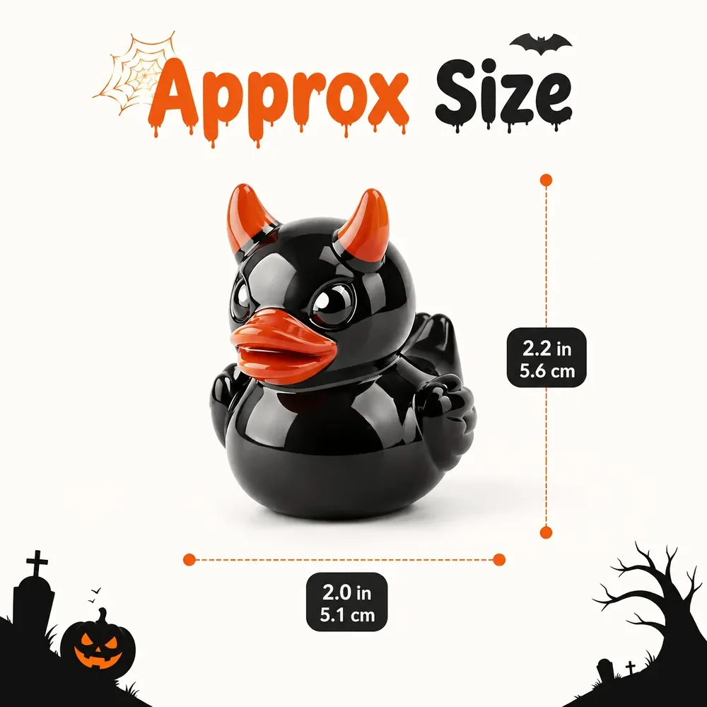 Lot de 10 à 50 mini canards et fantômes résine Halloween