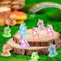 Lot de 10 à 50 mini licornes résine lumineuses pour jardin – 1
