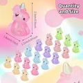 Lot de 10 à 50 mini licornes résine lumineuses pour jardin – 5