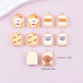 Lot de 10 breloques résine animaux dessin animé pour bijoux – 5