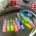 Lot de 10 breloques résine mini bouteilles soda pour bijoux – 6