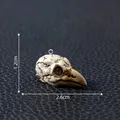 Lot de 10 breloques résine têtes animales vintage pour bijoux – 3