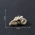 Lot de 10 breloques résine têtes animales vintage pour bijoux – 4