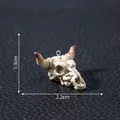 Lot de 10 breloques résine têtes animales vintage pour bijoux – 5