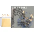 Lot de 10 feuilles d'or 3,15x3,35 pouces pour artisanat – 2