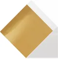 Lot de 10 feuilles d'or 3,15x3,35 pouces pour artisanat – Couleur Champagne Gold-10pcs