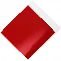 Lot de 10 feuilles d'or 3,15x3,35 pouces pour artisanat – Couleur Red-10pcs