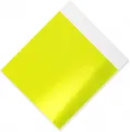 Lot de 10 feuilles d'or 3,15x3,35 pouces pour artisanat – Couleur Yellow-10pcs