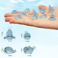 Lot de 10 ou 20 mini phoques résine lumineux pour décoration – 3