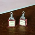 Lot de 10 pendentifs résine bouteille parfum pour bijoux – 3