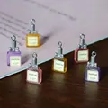 Lot de 10 pendentifs résine bouteille parfum pour bijoux – 5