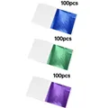Lot de 100 à 300 feuilles imitation or et argent pour artisanat – Couleur 300pcs mix