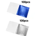 Lot de 100 à 300 feuilles imitation or et argent pour artisanat – Couleur 200pcs mix