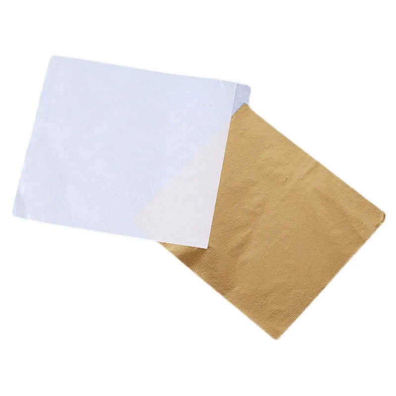 Lot de 100 feuilles d'or pur 24K pour artisanat et scrapbooking