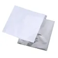 Lot de 100 feuilles imitation or et argent pour artisanat – Couleur 2sets sliver