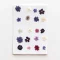 Lot de 100 mini fleurs de cerisier séchées pour résine – Couleur Beige (1)