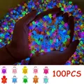 Lot de 100 mini tortues résine lumineuses pour décoration maison – 1