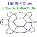 Lot de 100 mini tortues résine lumineuses pour décoration maison – 4