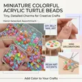 Lot de 100 mini tortues résine lumineuses pour micro paysage – 4