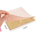 Lot de 100 ou 1000 feuilles imitation or pour artisanat – 1