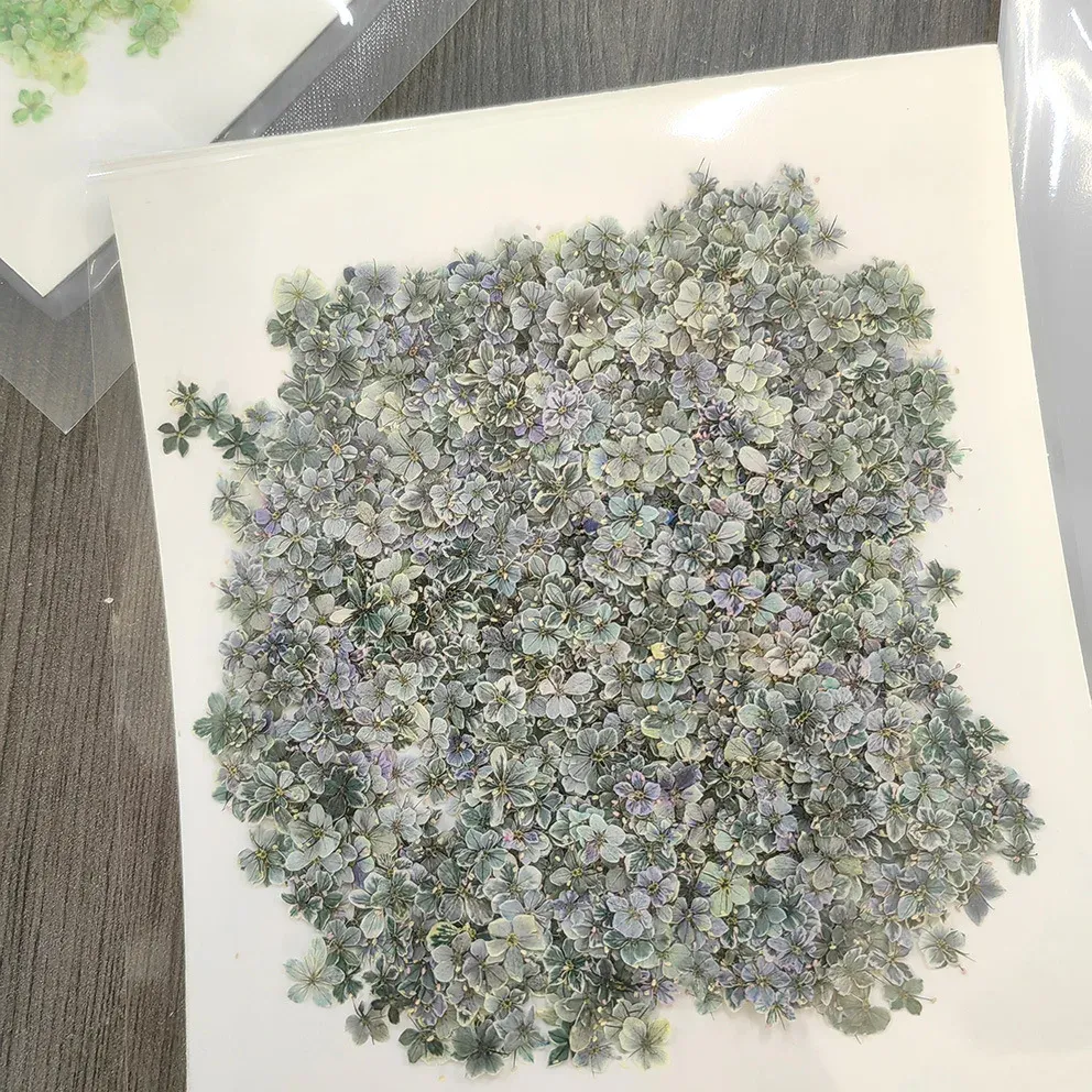 Lot de 1000 perles fleurs séchées pour nail art et résine