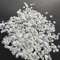 Lot de 1000 perles fleurs séchées pour nail art et résine – Color GRIS (7)