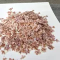Lot de 1000 perles fleurs séchées pour nail art et résine – Color Jaune (15)