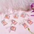 Lot de 12 breloques résine poisson rouge pour bijoux – 4