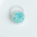 Lot de 150 fleurs séchées pour nail art et résine – Couleur vert (A-9)