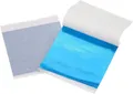 Lot de 20 feuilles d'or métalliques pour nail art et résine – Couleur blue-20pcs