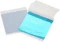 Lot de 20 feuilles d'or métalliques pour nail art et résine – Couleur Light Blue-20pcs
