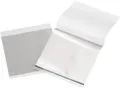 Lot de 20 feuilles d'or métalliques pour nail art et résine – Couleur Light Silver-20pcs