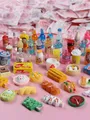 Lot de 20 ou 50 mini boissons résine pour bricolage – 6