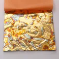 Lot de 25 feuilles cuivre et or imitation pour artisanat – 5