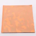 Lot de 25 feuilles cuivre et or imitation pour artisanat – 6