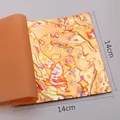 Lot de 25 feuilles cuivre et or imitation pour artisanat – Couleur Type 2