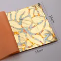 Lot de 25 feuilles cuivre et or imitation pour artisanat – Couleur Type 9