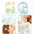 Lot de 26 moules silicone lettres pour pendentifs bijoux DIY – 3