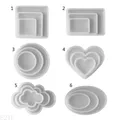 Lot de 3 moules silicone géométrie – 1