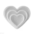 Lot de 3 moules silicone géométrie – Couleur love 4