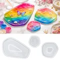 Lot de 3 moules silicone irréguliers pour bijoux – 2