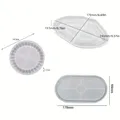 Lot de 3 moules silicone pour plateaux – Couleur 3 moules