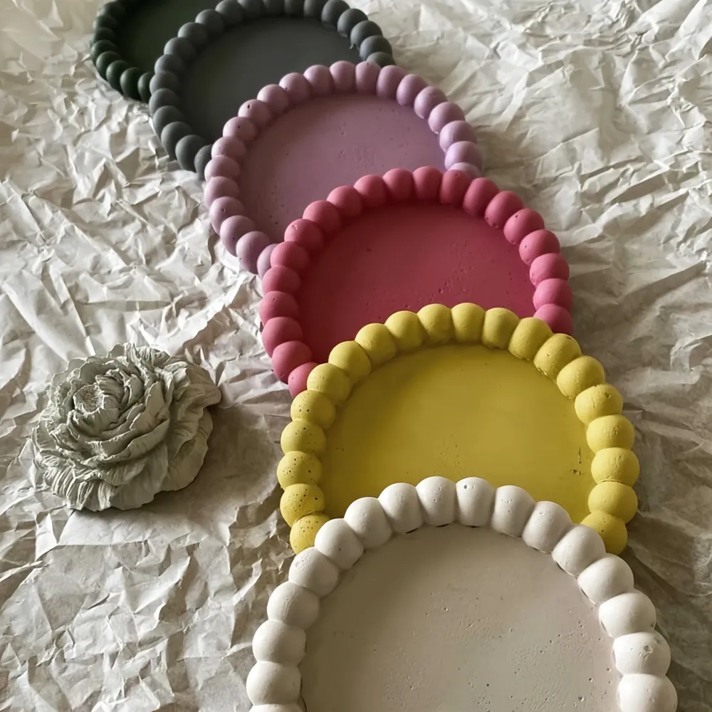 Lot de 3 moules silicone pour plateaux
