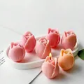 Lot de 3 ou 6 moules silicone tulipe pour bougie – 3