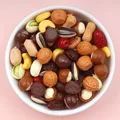 Lot de 30 ou 300 mini fruits secs résine pour scrapbooking – Couleur MN0113